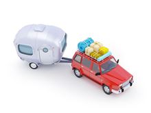 Picture of Double Axle Trailer, Return
